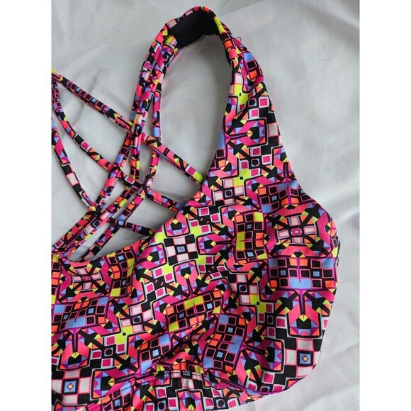 Victoria Sport By Victoria Secret Multicolored Polyester/spandex SportsBra S - Picture 3 of 7